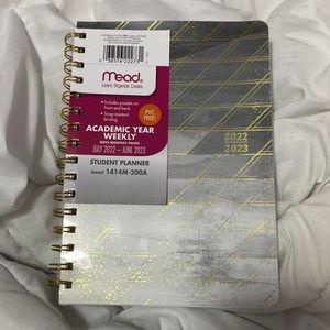 June 2022-June 2023 weekly planner with monthly pages